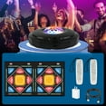 thumbnail image 5 of Fisca Double Dance Mat for Kid & Adult, Anti-Slip Wireless Musical Electronic Pad for TV & Projector Smart Camera & 2 Motion Controllers, Gift for Boys & Girls, 5 of 7