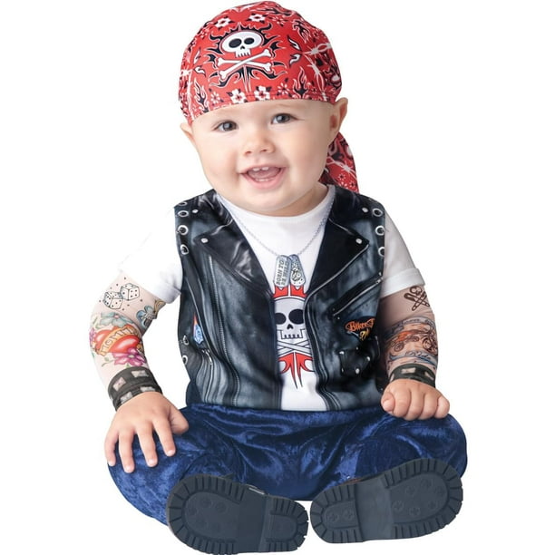 Born To Be Wild Biker Costume Child Infant 12 18 Months