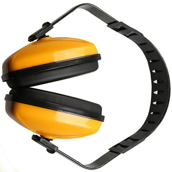 Tineasur Noise Reduction Ear Muffs for Infants Yellow Comfortable Foldable Travel Headphone