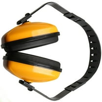 Tineasur Noise Reduction Ear Muffs for Infants Yellow Comfortable Foldable Travel Headphone