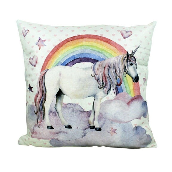 Unicorn | Rainbow | Magic | Unicorn Decor | Pillow Cover | Home Decor | Throw Pillows | Happy Birthday | Kids Room Decor | Room Decor