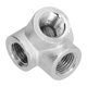 thumbnail image 2 of Accesorios para tuberías estructurales, 2 piezas Válvulas de soporte de 4 vías Accesorios para compresores de aire Accesorios para herramientas neumáticas Compactos y livianos NikouMX herramienta, 2 of 8