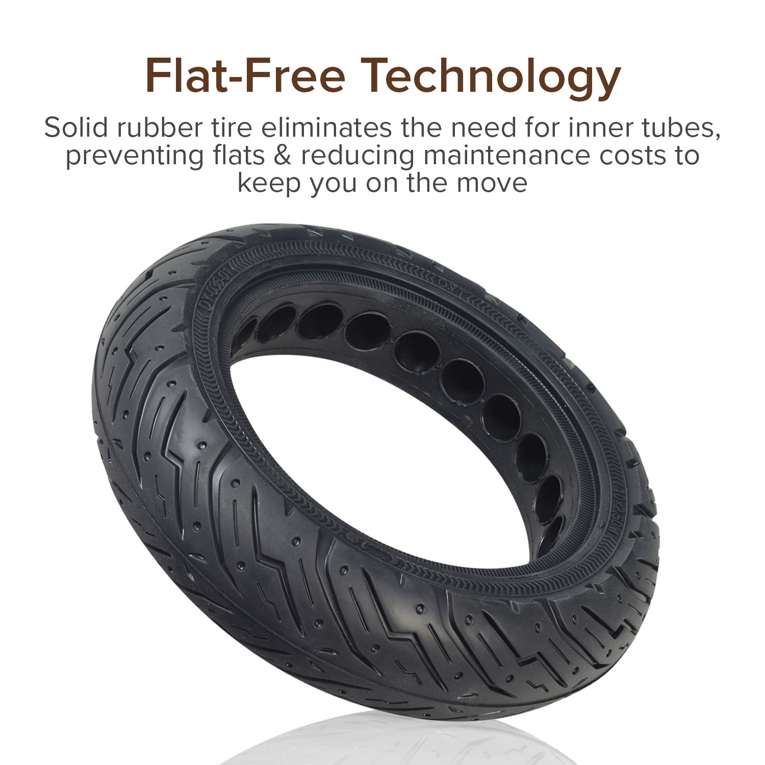 10×2.5 Solid Tire airless (solid) – Hotstreet Scooters