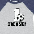 thumbnail image 4 of Inktastic First Birthday Soccer 1 Year Old Boys or Girls Baby Bodysuit, 4 of 5