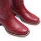 thumbnail image 4 of Botas de Vaquera para Mujer DREAM PAIRS con Punta Cuadrada Roja y Tacón Bajo, 4 of 6