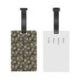 thumbnail image 5 of Hirioo Camouflage maple for Luggage ID Tag with Adjustable Strap Travel Baggage Bag Tags Suitcase Identify Labels for Women Men, 5 of 7