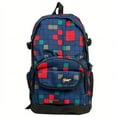 thumbnail image 1 of Stylish Blue Plaid Backpack - Perfect for School, Travel & Everyday Use!, 1 of 5