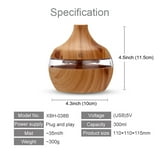 Ovzne Oil Diffusers, Diffusers for Essential Oils Large Room, Aroma ...