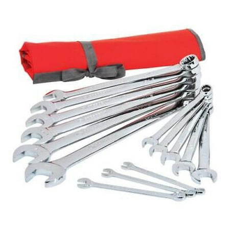 

Crescent 12 Point SAE Combination Wrench Set 19.3 in. L 14 pk