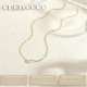 thumbnail image 4 of Pearl Choker Necklaces for Women Gold Plated Pearl Pendant Necklace Gold/Silver Pearls Strand Necklace Minimalist Wedding Jewellery for Women Girls, 4 of 5