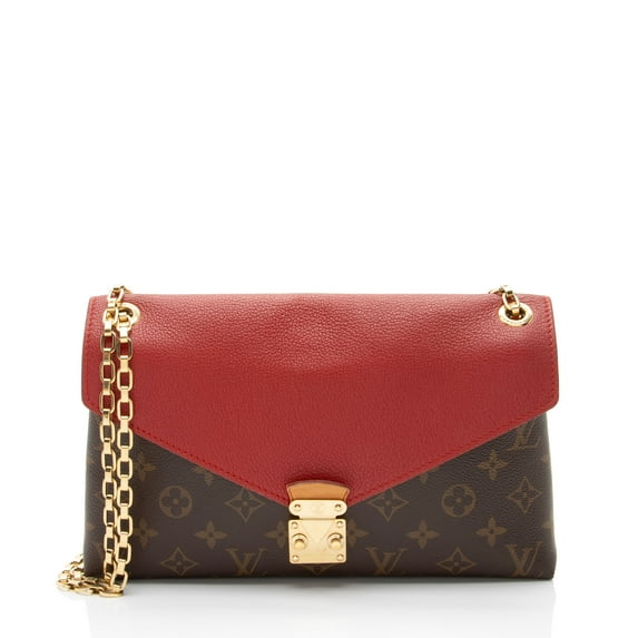 Pre-Owned Louis Vuitton Monogram Canvas Pallas Chain Shoulder Bag