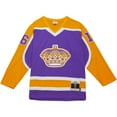 thumbnail image 2 of Men's Mitchell & Ness Marcel Dionne Purple Los Angeles Kings  1980/81 Blue Line Player Jersey, 2 of 5