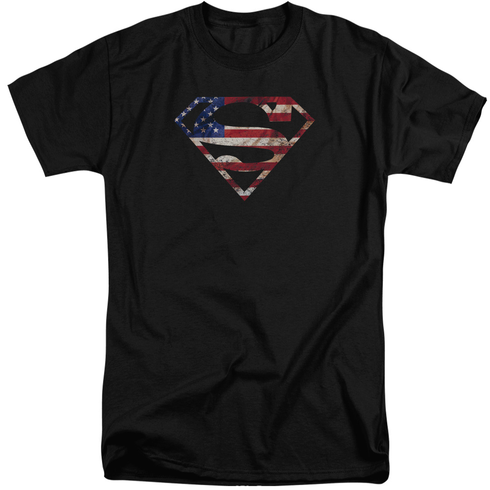 Superman - Super Patriot - Tall Fit Short Sleeve Shirt - XXX-Large