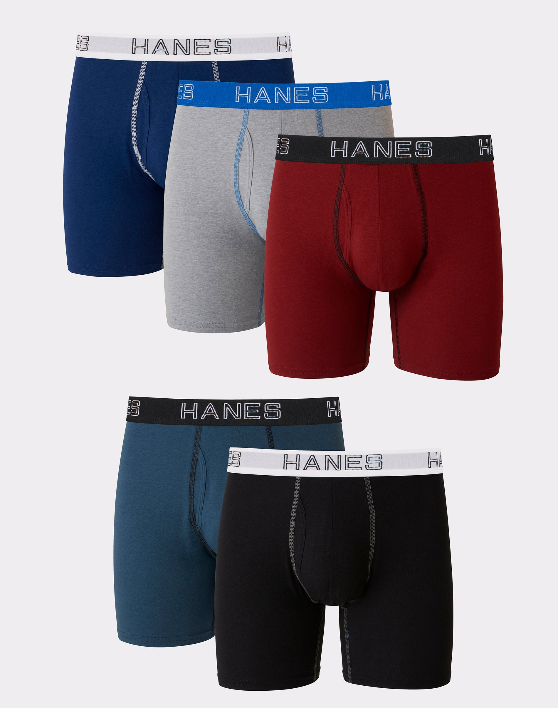 Hanes Comfort Flex Fit - Calzoncillos tipo calzones de malla ultraligeros para hombre, varios