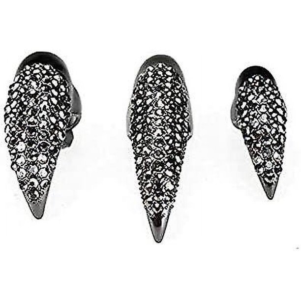 5 piezas de accesorios para dedos de Halloween, joyería de mano para Halloween, anillos para nudillos, joyería única para festivales, fiesta de graduación, baile de disfraces