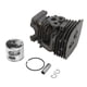 thumbnail image 1 of Kit de Pistón de la Cabeza del Cilindro de Motosierra, 53732050101 Metal de Acero de Servicio Pesado A Prueba de Óxido Parar Reparar, 1 of 7