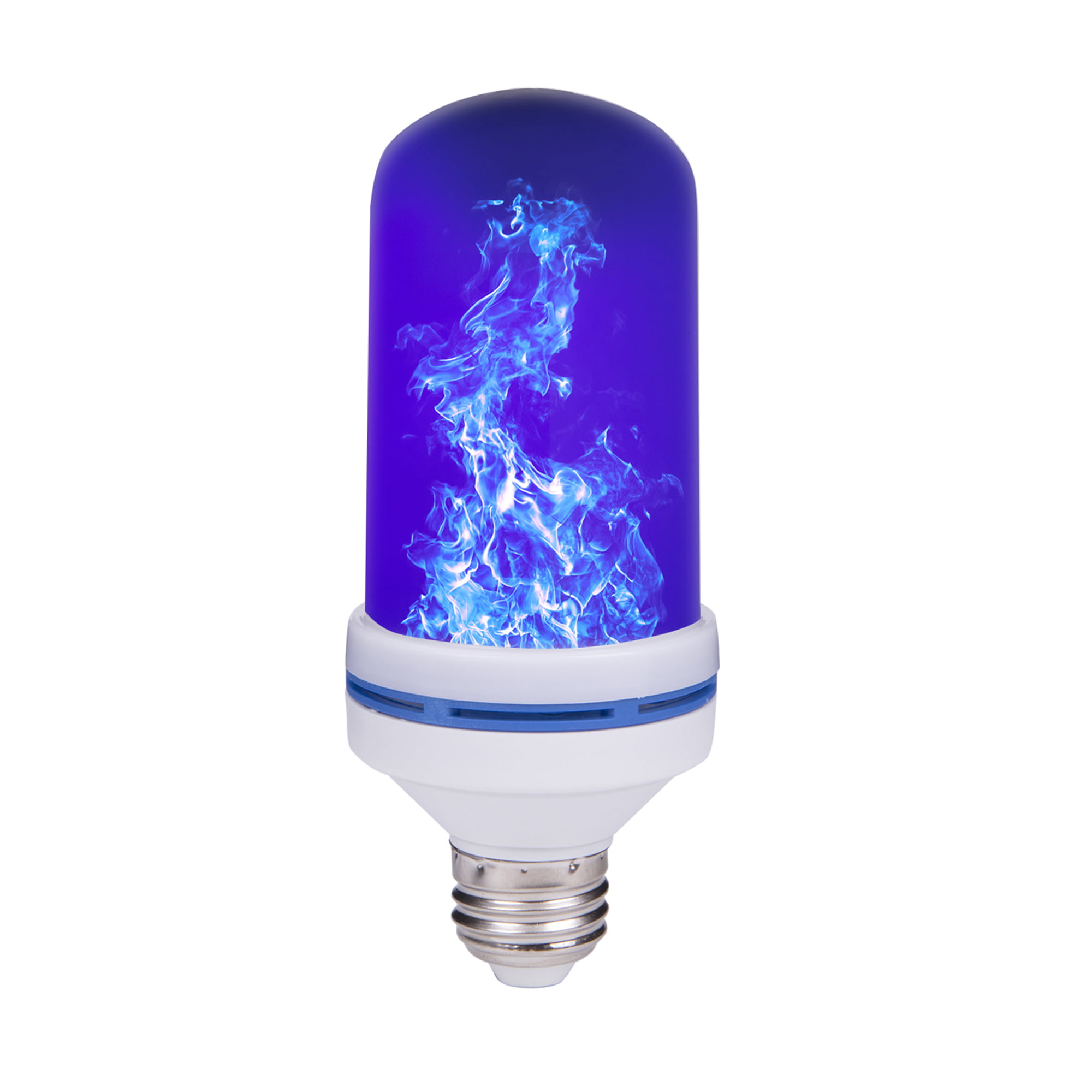 LED Flame Light Bulbs 7W 4 Modes Realistic Flickering E26 Standard Base Effect