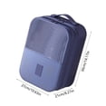 thumbnail image 2 of Shoe Bags for Travel Holds 3 Pair of Shoes Travel Shoe Bag Shoe Bag Shoe Organizer Breathable Visible Travel Shoe Cover for Packing Portable Shoe Cubes for Travel and Daily Use, 2 of 6