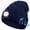 Navy Blue, variant on Bluetooth Beanie with Light for Men, Unique Tech Gifts for Men, Wireless Headphones for Fishing Jogging Working, Christmas Stocking