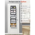 thumbnail image 7 of Upgrade Pocket 2 Pack Over The Door Organizer Storage 5 Shelf Hanging Door Organizers with 10 Large Capacity Pockets Anti Tilt 48 lb Load Behind Door Organizer for Bedroom Bathroom Pantry, 7 of 7