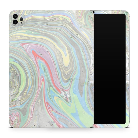 DesignSkinz Marbleized Swirling Colors v2 Full-Body Skin Decal Wrap Cover for iPad (A1219/A1337)