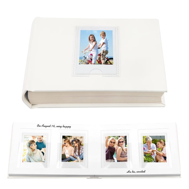 Álbum de fotos Veicevol para cámaras Fujifilm Instax Mini (blanco)