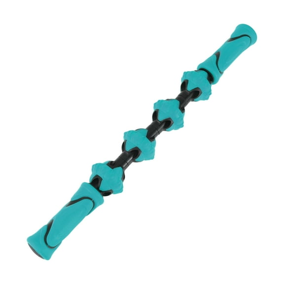 Unique Bargains 1 Pc Comfortable Roller Manual Massager Tools 18.9"x1.97"x1.97" Blue