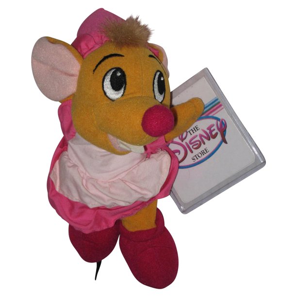 Disney Store Cinderella Suzy Mouse 6 Inch Bean Bag Toy Plush W Theme Parks Exclusive Walmart Com