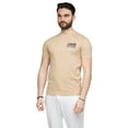 thumbnail image 3 of Cavalli Class Sand Signature  Logo Fashion T-Shirt-M for mens, 3 of 5
