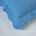 thumbnail image 4 of Mainstays by Becky G. & Alejandra Scallop Decorative Pillow, Blue Eyes, 18" x 18", 4 of 7