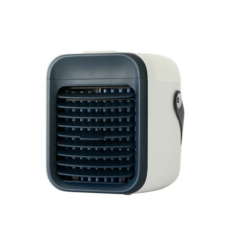 

Puntoco Clearance Mini Air Cooler Desktop Type-C Small Air Conditioner Home Dormitory Outdoor Fan