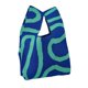 thumbnail image 4 of Bolso de mano de punto Salvador para mujer bolso de hombro bohemio reutilizable ligero Azul, 4 of 10