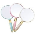 thumbnail image 3 of Handheld Mirror with Handle, for Vanity Makeup Home Salon Travel Use (Circular), 3 of 6