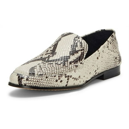 

Vince Camuto Jendeya Seashell Multi Snake Pointed Toe Flat Slip On Loafers (Seashell Snake 8)