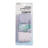 Conair Cover & Protect Shower Caps, 3 pk