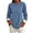 Blue, variant on Maqroz Womens Crewneck Sweatshirt Fleece Lined Tops Winter Warm Clothes Heavyweight Thermal Pullovers Fuzzy Cuffs Long Sleeves Solid Color Casual Outerwear for Cold Weather Season