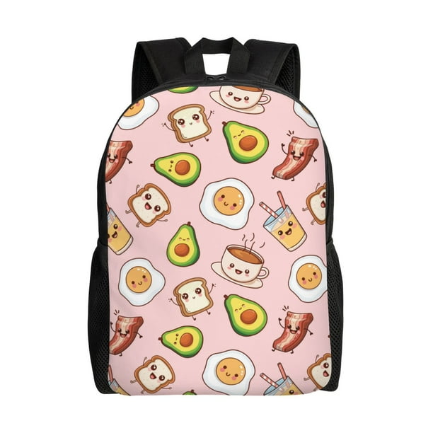 Fotbe Breakfast Mochila de Viaje para Laptop, Mochila Ejecutiva Delgada y Resistente 15.6"