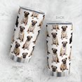 thumbnail image 1 of Taza de viaje Oasisdream, vaso de 600 ml con estampado de perros, 1 of 6