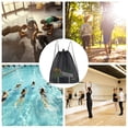 thumbnail image 4 of Mesh Bag Portable Drawstring Storage Bag Heavy Duty Sports Equipment Storage Bag for Beach Swimming Gym Shopping, 4 of 8