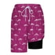 thumbnail image 5 of Pantalones Cortos Casuales para Hombre Imprimir con Bolsillos Pantalones de Playa de Cintura Elástica, Pantalones Cortos de Cintura Elástica para Hombre, 5 of 6