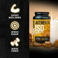 thumbnail image 4 of Jacked Factory Authentic ISO Grass Fed Whey Protein Isolate Powder - Low Carb, Non-GMO Muscle Building Protein w/No Fillers, Post Workout Recovery - Chocolate Peanut Butter, 30 Servings, 4 of 7