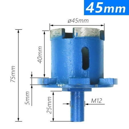 

Diamond Hole Saw Drill Core Drill Bits For Marble Tiles Sewer Hole Opener