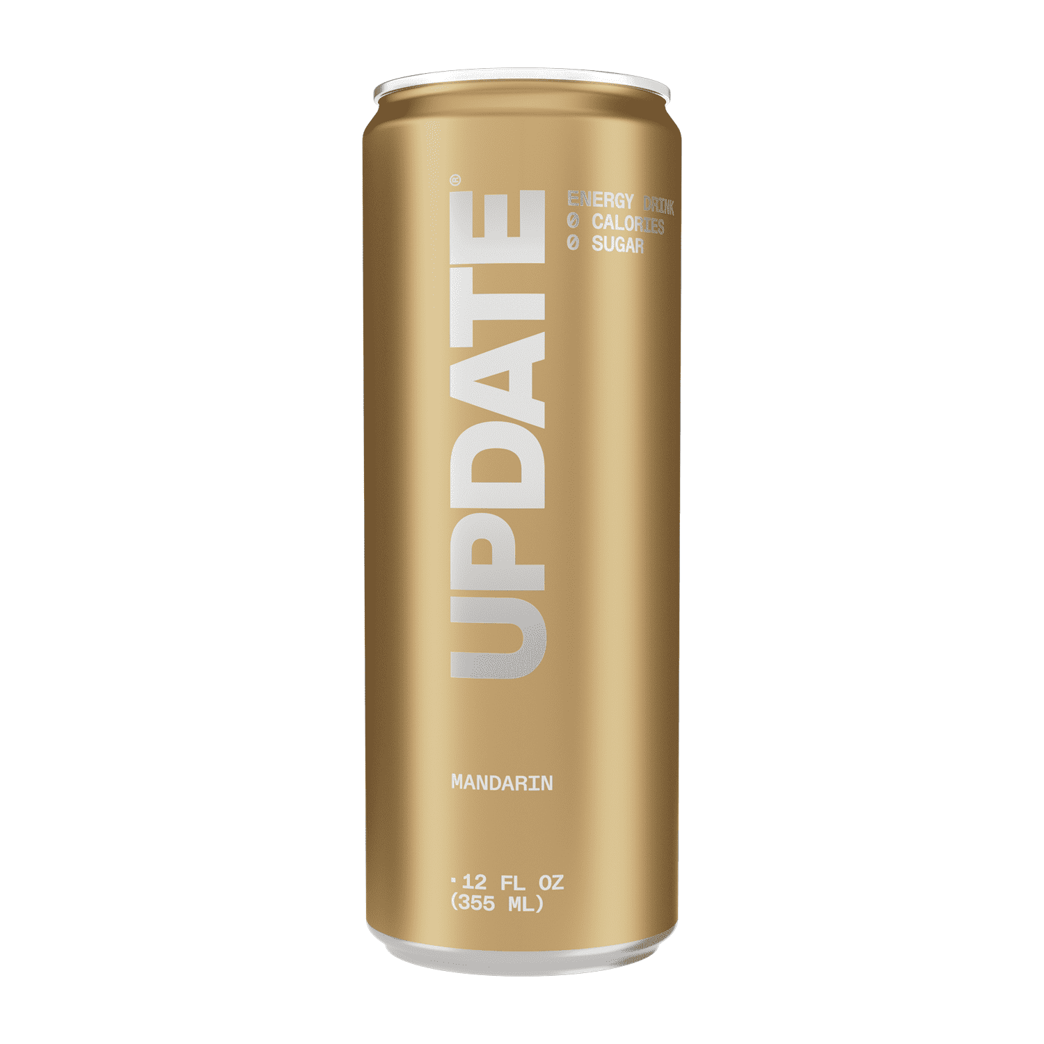 UPDATE Zero Sugar Energy Drink, Mandarin, 12 fl oz Can, 12 Pack