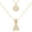 Gold Letter A, variant on Gold/Silver Letter Necklace for Women,14K Gold Plated Initial Necklaces,Personalized Custom Name accessories,Initials Pendent Necklace for Couple,2PCS Trendy Tarien for Mom Girfriend