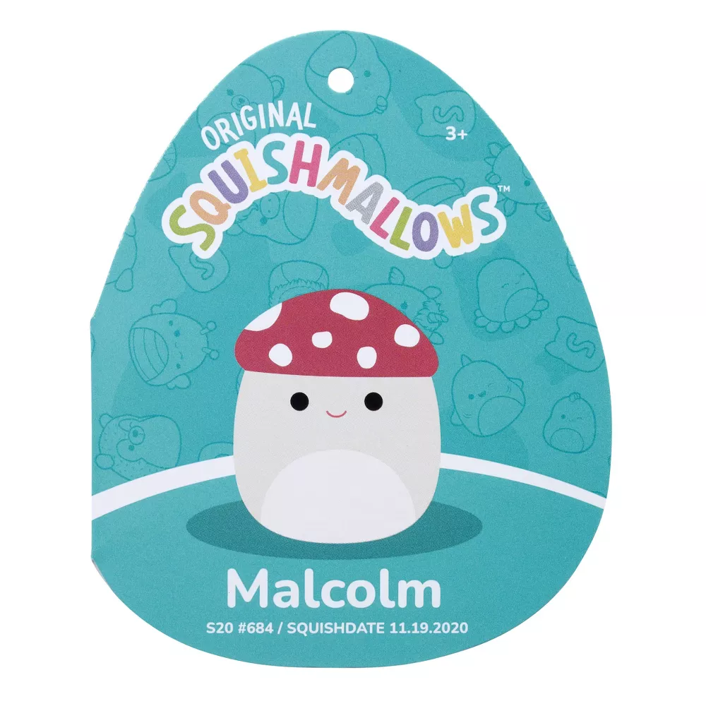 Squishmallows Official Kellytoys Plush 11 Inch Malcolm the Red Mushroom Ultimate Plush Stuffed Toy