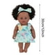 thumbnail image 3 of Muñecas negras de 30 cm para niñas de 3, 4, 5 y 6 años con pelo rizado, juguete para perro, muñecas pequeñas para bebés, niñas y niños pequeños, regalo de cumpleaños para fiestas. Muñeca Heiwa., 3 of 9