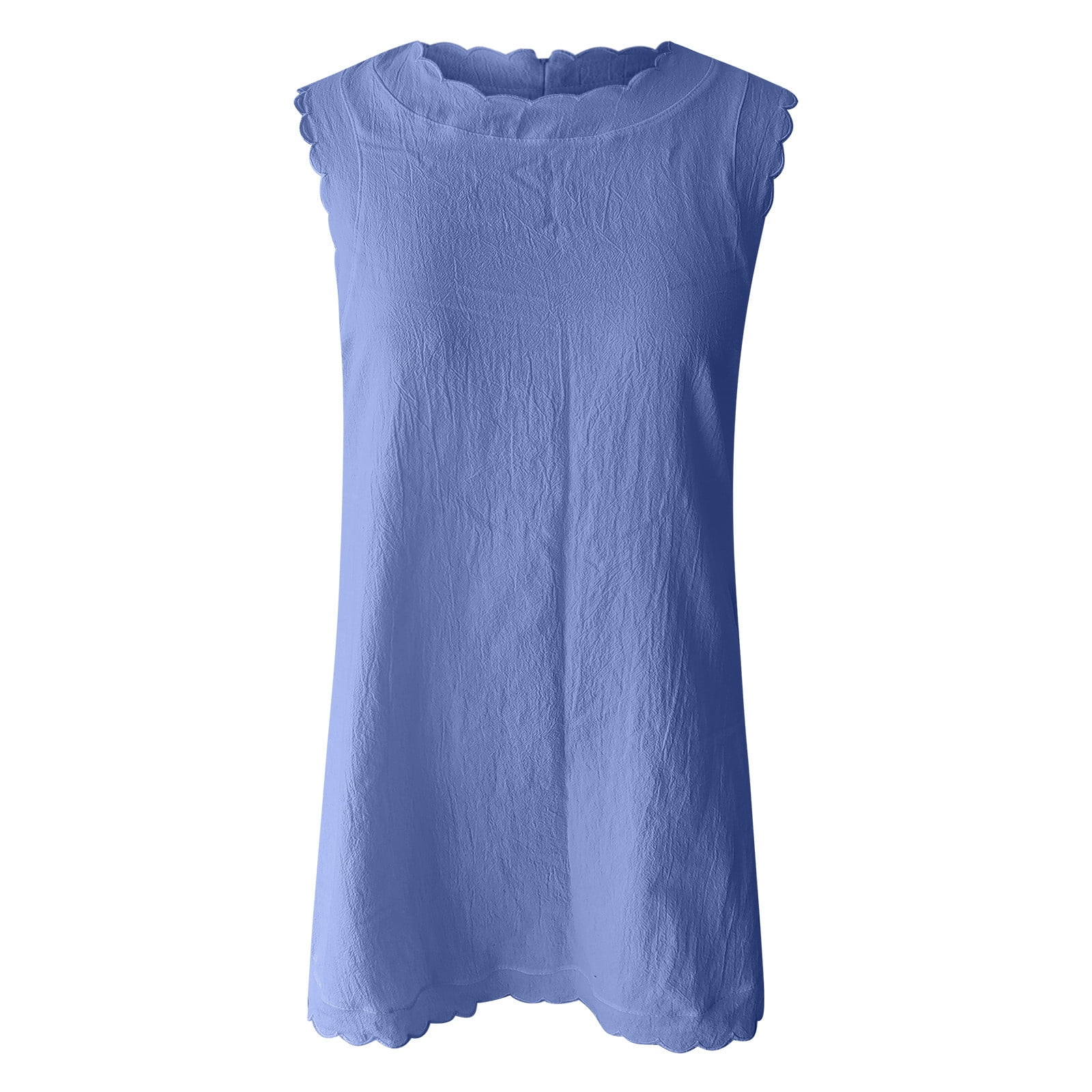 safuny Women's Tea Length Loose Dress Solid Color Holiday Elegant Cocktail Wedding Evening Party Ruffle Sleeve Crew Neck Trendy Dresses