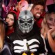 thumbnail image 4 of Decoraciones de Halloween, adornos de Halloween, regalos de Halloween Máscara de casco de calavera de Halloween Máscara de calavera completa La cubierta de calavera, 4 of 5