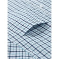 thumbnail image 6 of sogami Men's Plaid Button Down Shirts Casual Long Sleeve Gingham Shirt Loose fit, 6 of 8