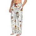 thumbnail image 2 of Haiem Mushrooms And Butterflies Men's Pajama Pants Ultra Lightweight Pjs Bottoms Sleepwear Bottom Pants with Pocket Drawstring-Medium, 2 of 9